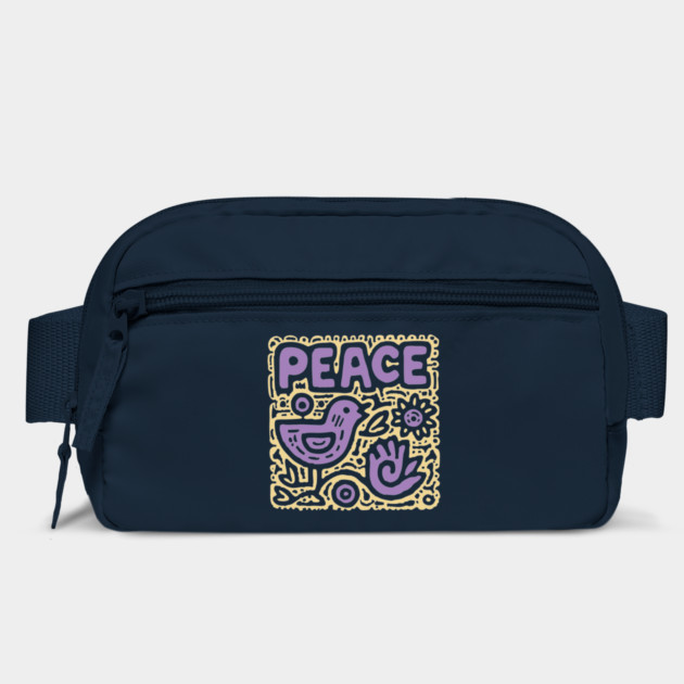Groovy Peace and Love | 70s Hippie Graphic by TuncGK