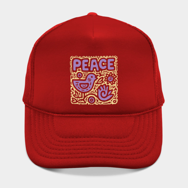 Groovy Peace and Love | 70s Hippie Graphic by TuncGK