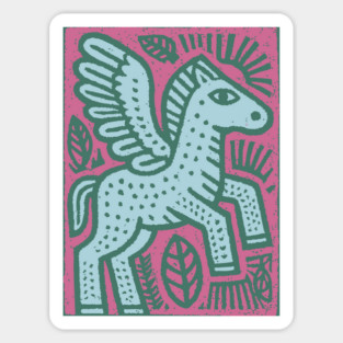 Mythical Pegasus | Bellerophon's Winged Horse Sticker