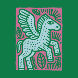 Mythical Pegasus | Bellerophon's Winged Horse T-Shirt