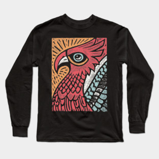 Mythical Phoenix Rising | Bennu Bird Inspired Long Sleeve T-Shirt