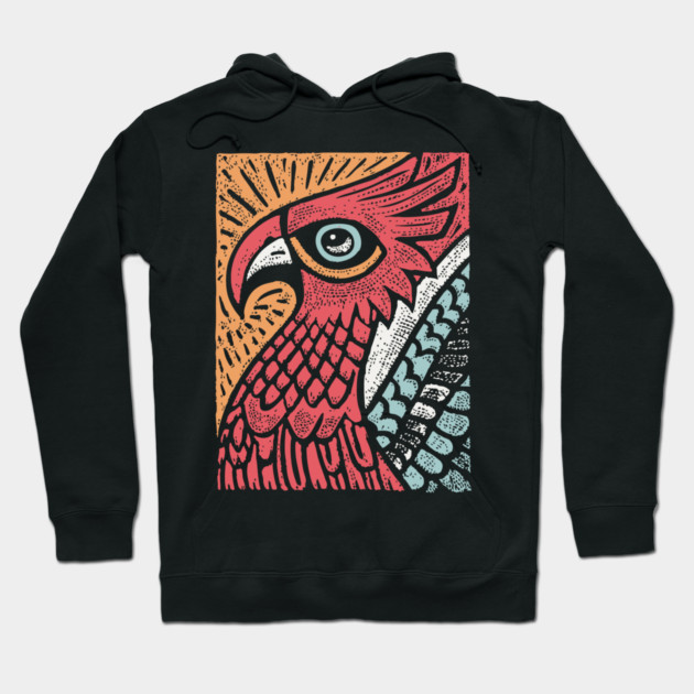 Mythical Phoenix Rising | Bennu Bird Inspired Hoodie by TuncGK