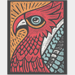 Mythical Phoenix Rising | Bennu Bird Inspired Posters and Art