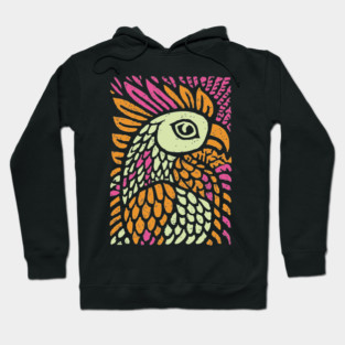 Psychedelic Rooster | Year of the Rooster Zodiac Hoodie