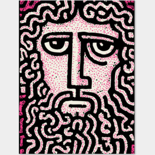 Abstract Crown of Thorns | Shroud of Turin Inspired Posters and Art