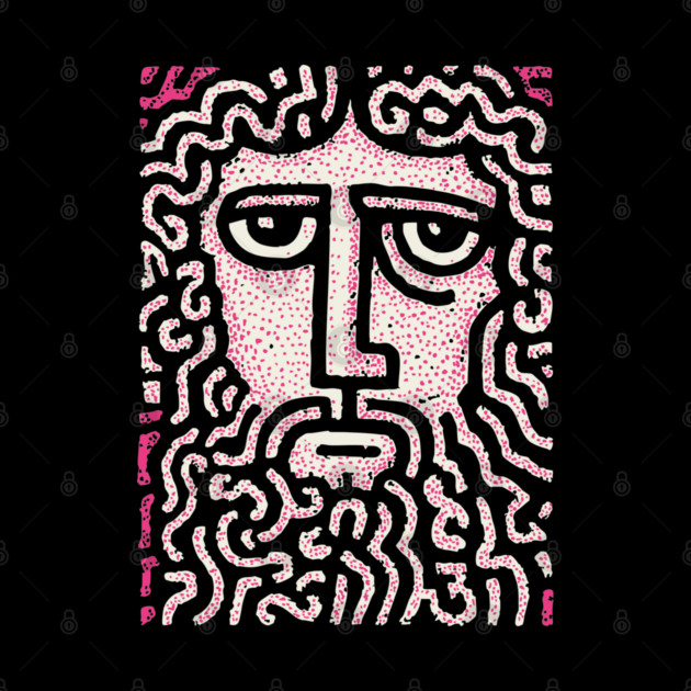 Abstract Crown of Thorns | Shroud of Turin Inspired by TuncGK