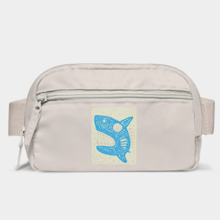 Whimsical Shark Doodle | Friendly Ocean Predator Bag