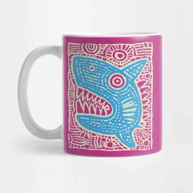 Whimsical Shark Doodle | Friendly Ocean Predator by TuncGK