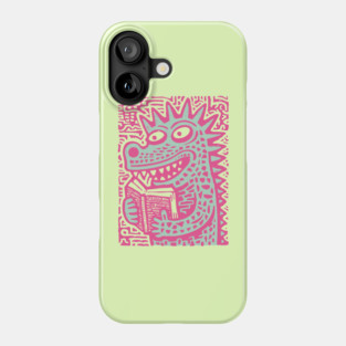 Bookworm Monster | The Studious Cryptid Phone Case