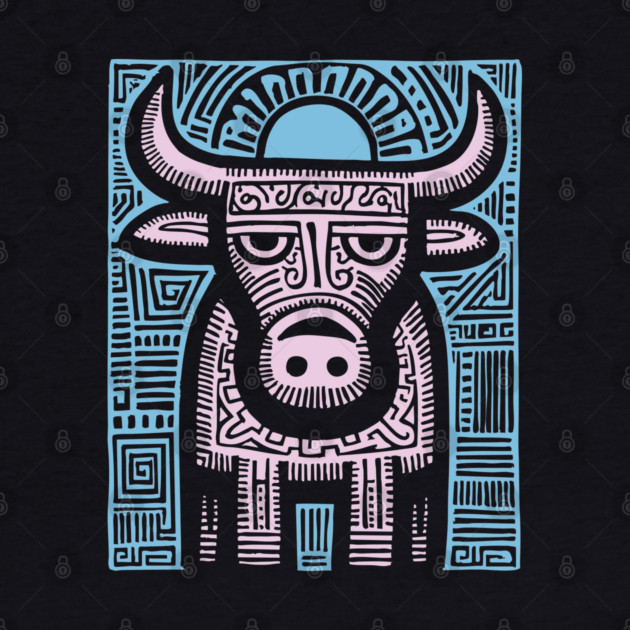 Pastel Taurus Zodiac | Gentle Bull Spirit by TuncGK