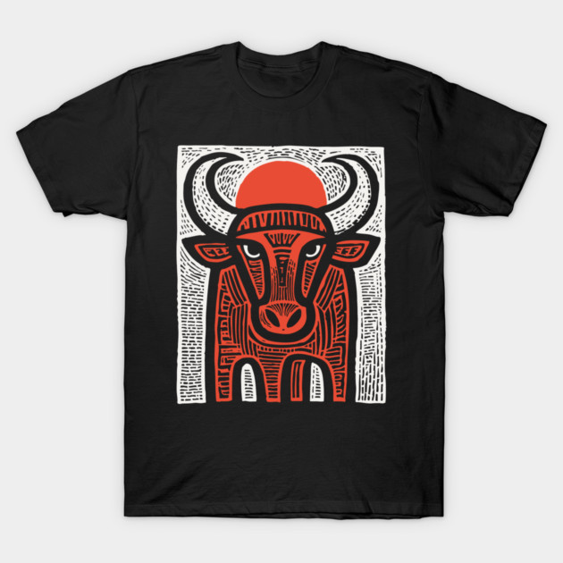 Sacred Bull Apis | Egyptian Mythology Inspired T-Shirt by TuncGK