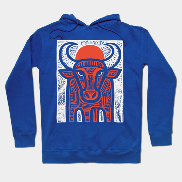 Sacred Bull Apis | Egyptian Mythology Inspired Hoodie by TuncGK