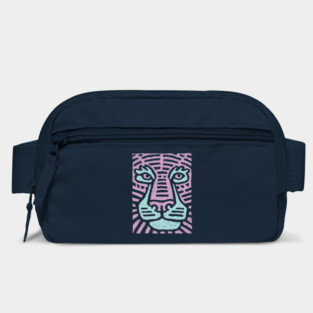Abstract Tiger Camouflage | Psychedelic Jungle Cat Bag