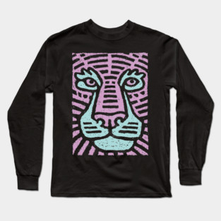 Abstract Tiger Camouflage | Psychedelic Jungle Cat Long Sleeve T-Shirt