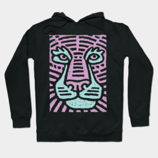 Abstract Tiger Camouflage | Psychedelic Jungle Cat Hoodie
