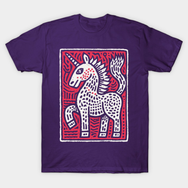 Primal Unicorn | Ancient Mythical Beast T-Shirt by TuncGK
