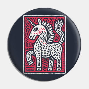 Primal Unicorn | Ancient Mythical Beast Pin