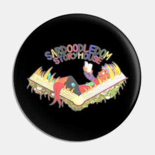 SardyBoy Logo Glow Background Pin