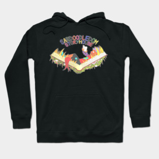 SardyBoy Logo Glow Background Hoodie