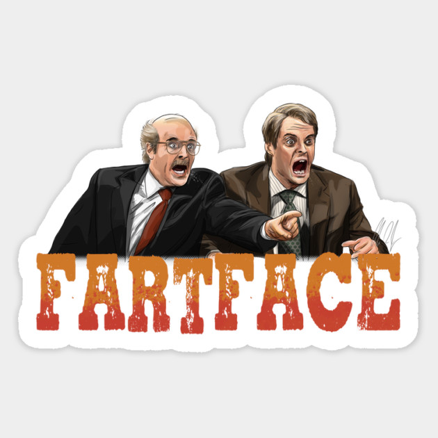 SNL: FARTFACE Magnet by 51Deesigns