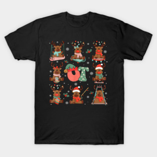 Occupational Thera Reindeers Ot Ota T-Shirt