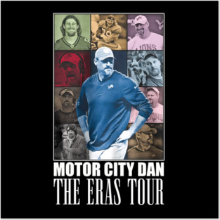 The Dan Campbell Eras Tour Posters and Art