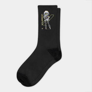 murder drones merch Socks