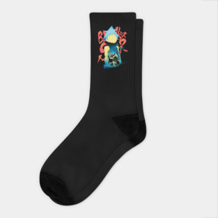Black Star - Soul Eater Socks