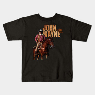 john wayne Kids T-Shirt