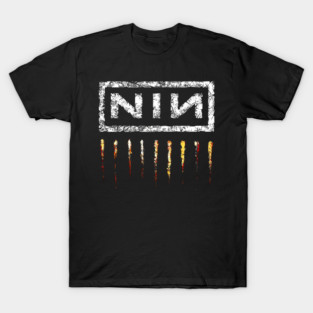 Nine Inch Nails Distressed Logo T-Shirt