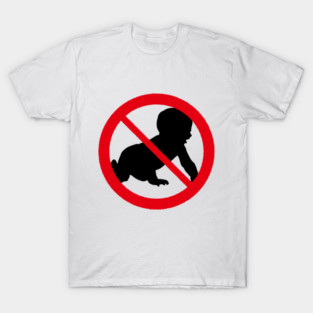 Childfree By Choice Design - Antinatalist, No Kids, Pro Choice, DINKs, SINKs, Couples Without Children T-Shirt