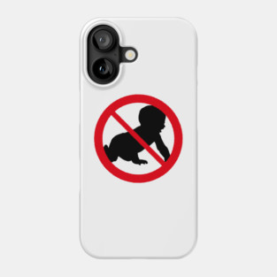 Childfree By Choice Design - Antinatalist, No Kids, Pro Choice, DINKs, SINKs, Couples Without Children Phone Case