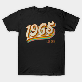 1965 Legend – 60th Birthday Limited Edition, Retro 60th Birthday, Funny 60th Birthday, Aged Perfectly 1965, 60 Years Of Being Awesome T-Shirt