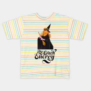 Big Witch Energy, Miss Piggy Halloween Kids T-Shirt