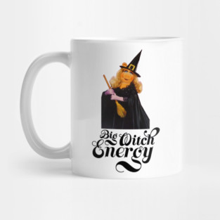 Big Witch Energy, Miss Piggy Halloween Mug