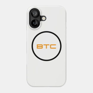 BTC Bitcoin Phone Case