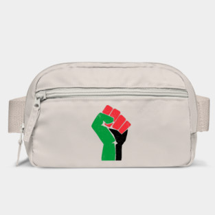 Free Palestine raised fist Bag