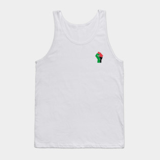 Free Palestine raised fist Tank Top