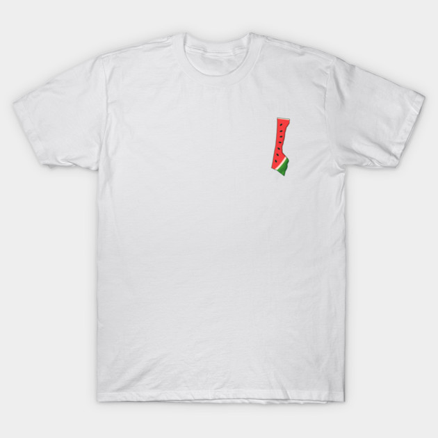 Gaza - Slice of resistence T-Shirt by Nerd Studios