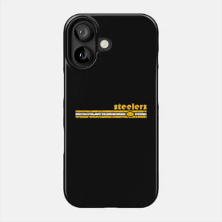 Steelers 70S Stripe Phone Case