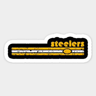 Steelers 70S Stripe Magnet