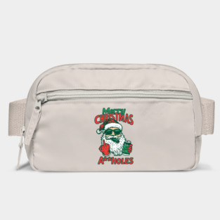 Merry Christmas A**holes Anti Holiday Cheer Bag