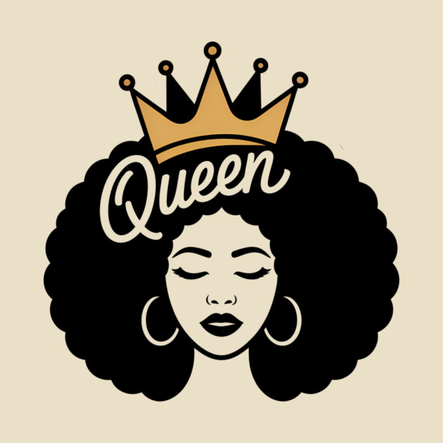 Queen African Pride Afro Woman by Adwoa's Store