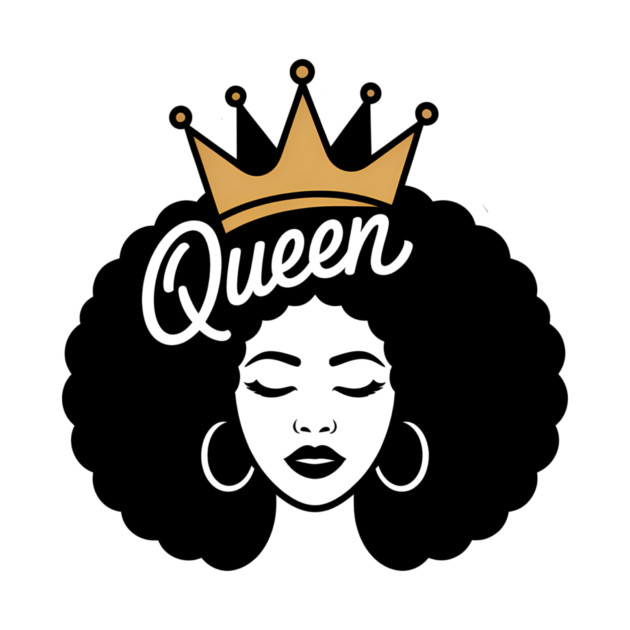 Queen African Pride Afro Woman by Adwoa's Store