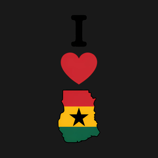 I Love Ghana African Pride Travel by Adwoa's Store