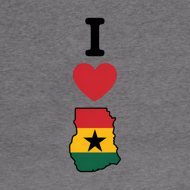I Love Ghana African Pride Travel by Adwoa's Store
