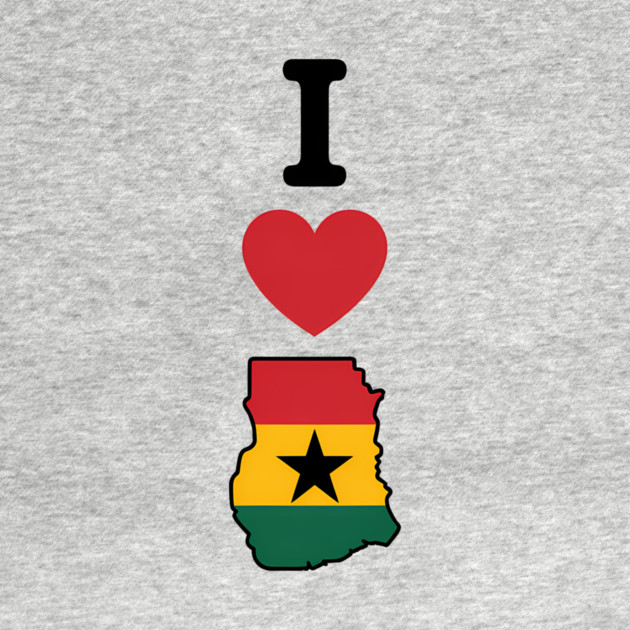 I Love Ghana African Pride Travel by Adwoa's Store