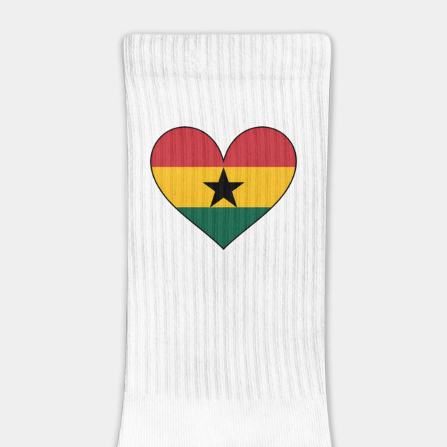 Ghana Love Heart Ghanaian Pride by Adwoa's Store