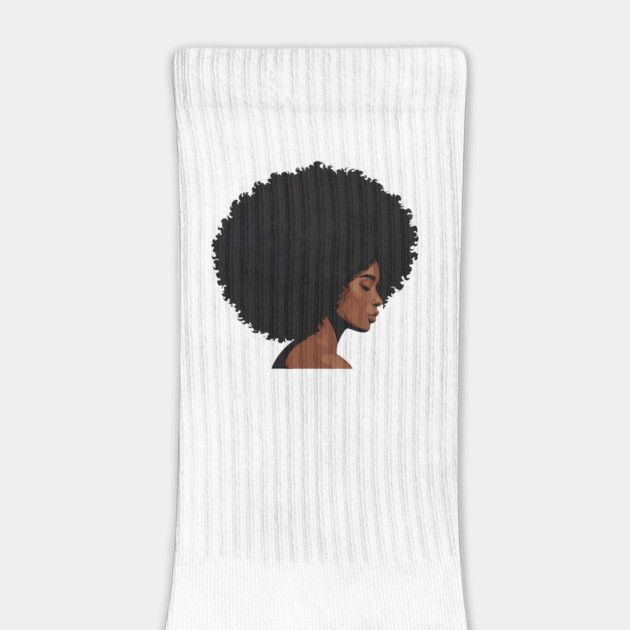 Afro Woman Illustration African Pride by Adwoa's Store