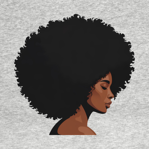 Afro Woman Illustration African Pride by Adwoa's Store